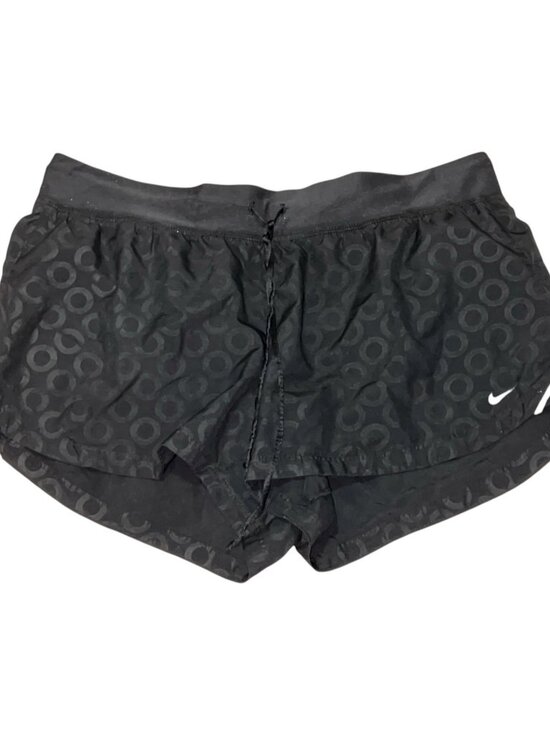 Nike Womens Black Dri-Fit Running Shorts With Reflective Details XL - Picture 1 of 6
